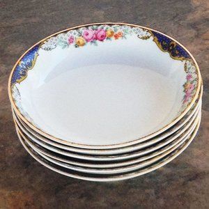 Vintage 1930's TK Thun China Dessert Bowls